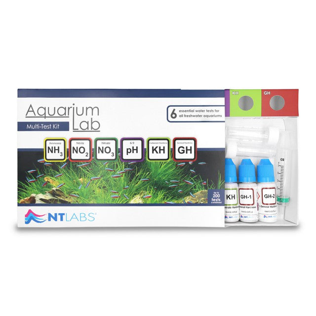 NT LAB MULTI TEST KIT 200 TEST FRESH WATER