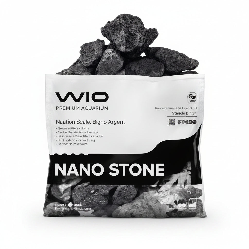 WIO Darwin Black Lava Nano Rocks 1.5Kg